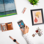 Black Dune Genuine Leather Card Holder