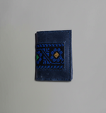 Indigo Genuine Leather Card Holder