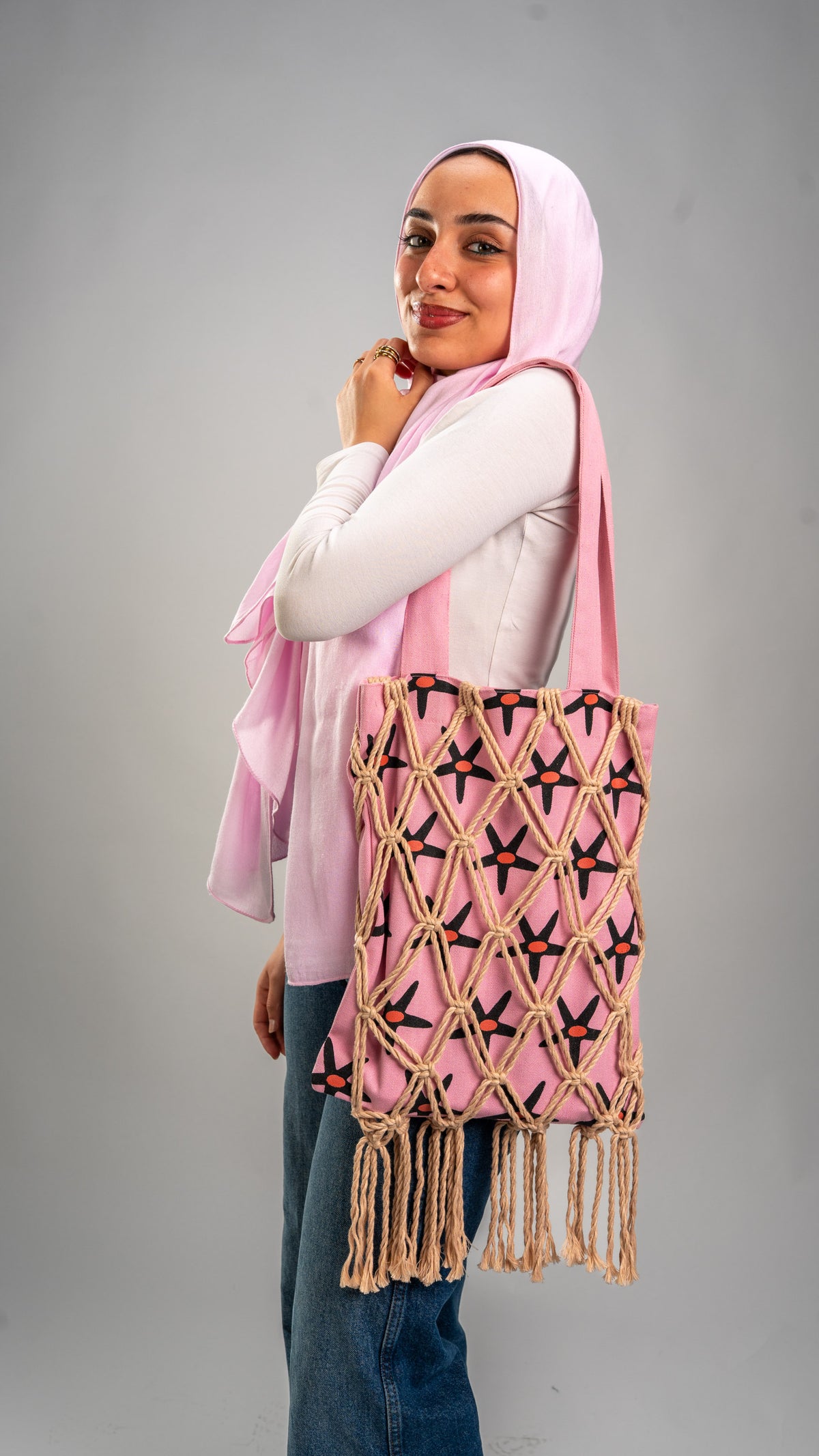 North Star Tote-Rose