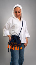 Drift Cross Bag-Navy Blue shade