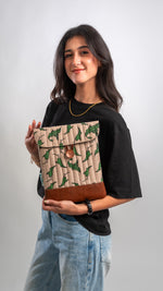 Off-White Palmate iPad Sleeve