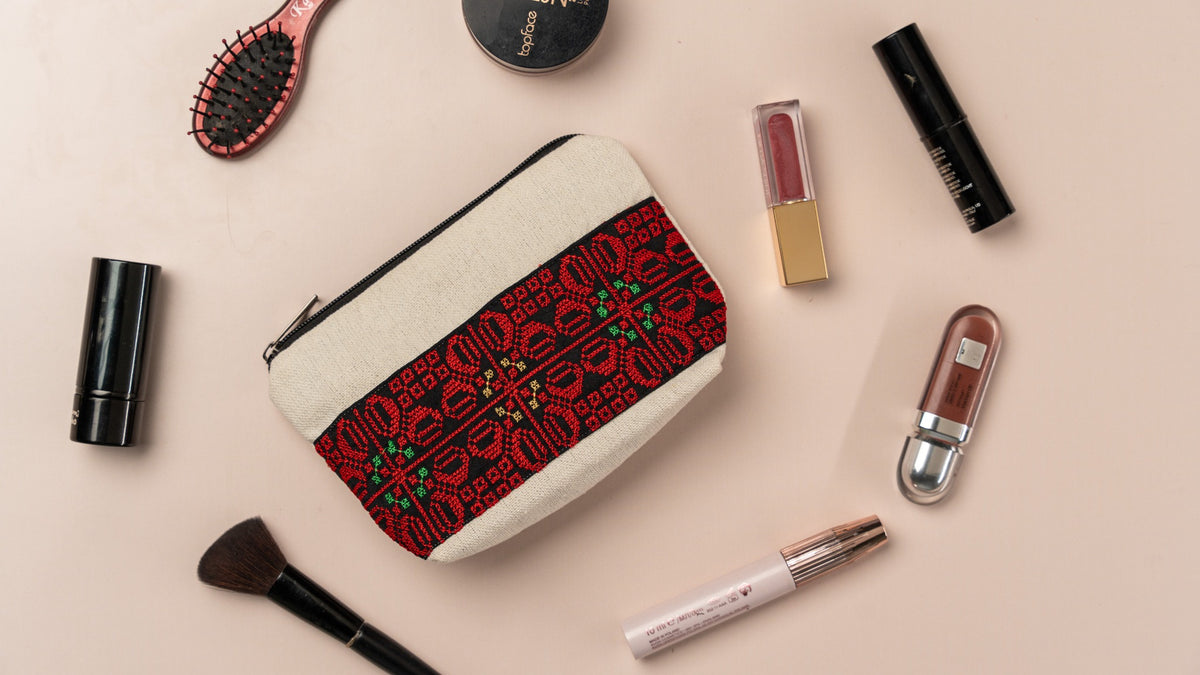 Red Tapestry Pouch V2