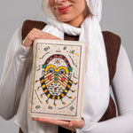 Handpainted Notebook "Dan African Mask"