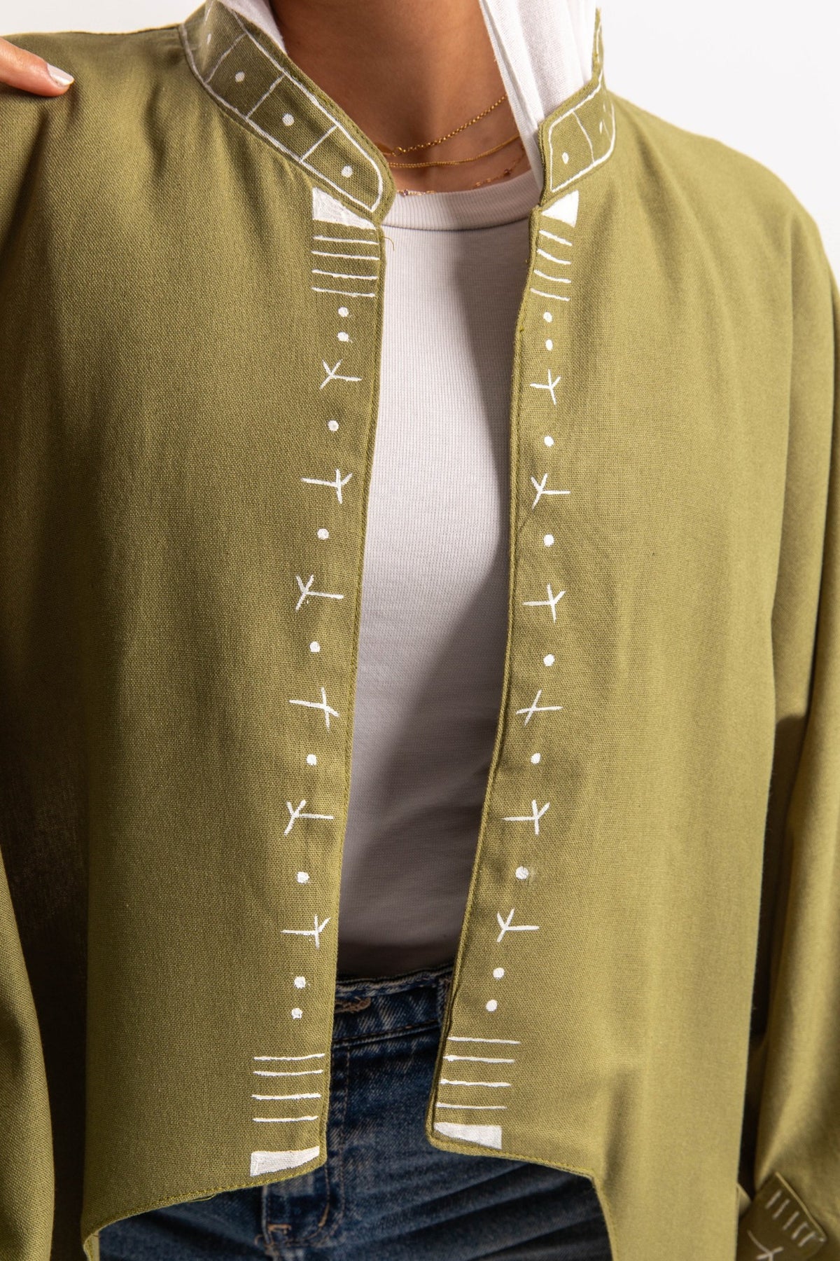Olive Oasis Kimono