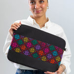 Noir Bloom Laptop Sleeve