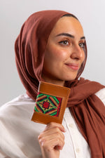 Sand Dune Genuine Leather Card Holder
