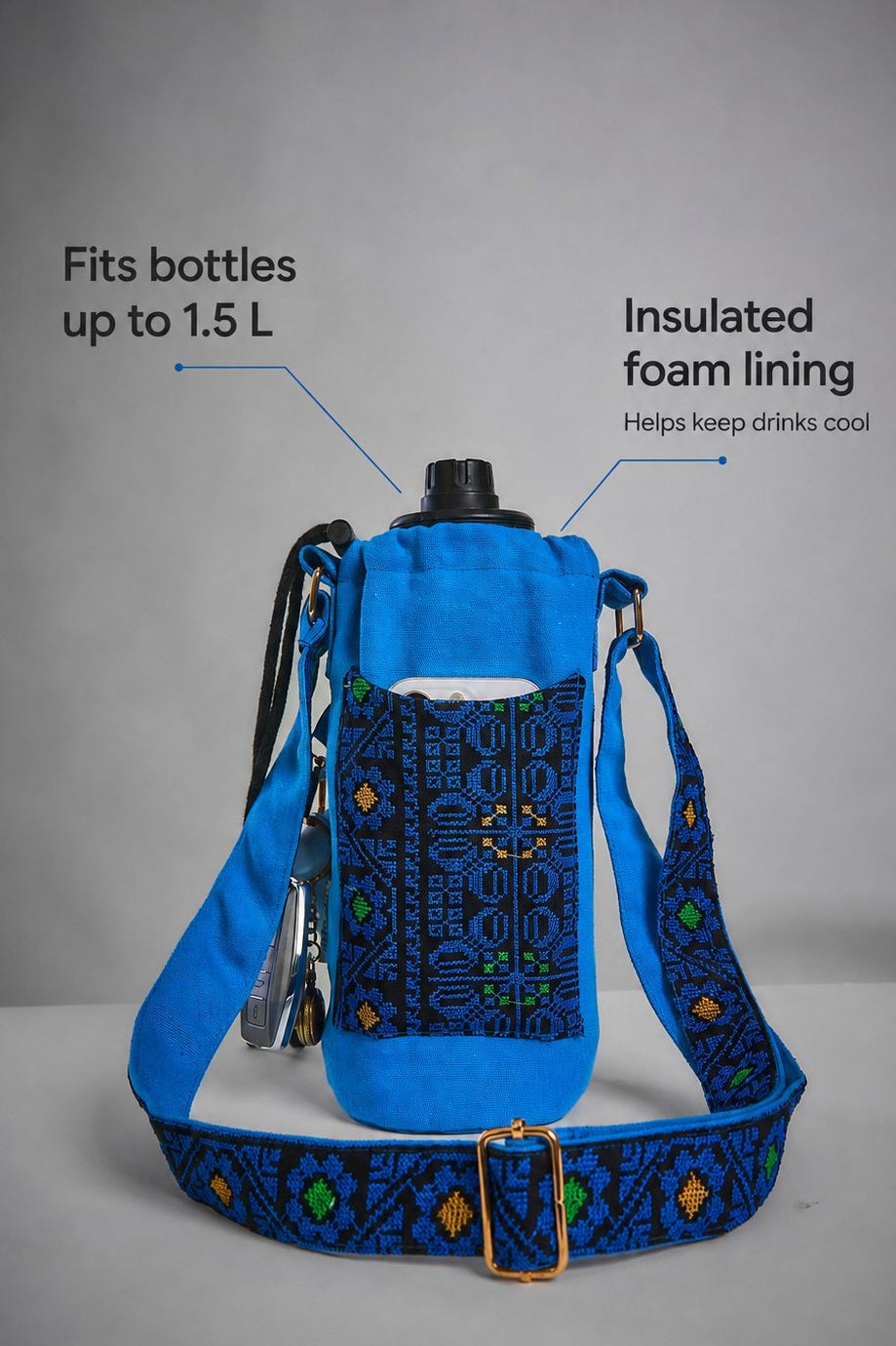 Blue Cool Keeper – Bottle Holder