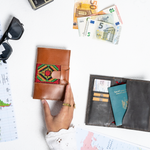 Savannah Genuine Leather Travel Wallet