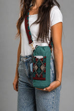 Teal Bottle Holder