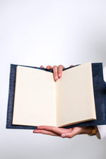 Indigo Genuine Leather Notebook