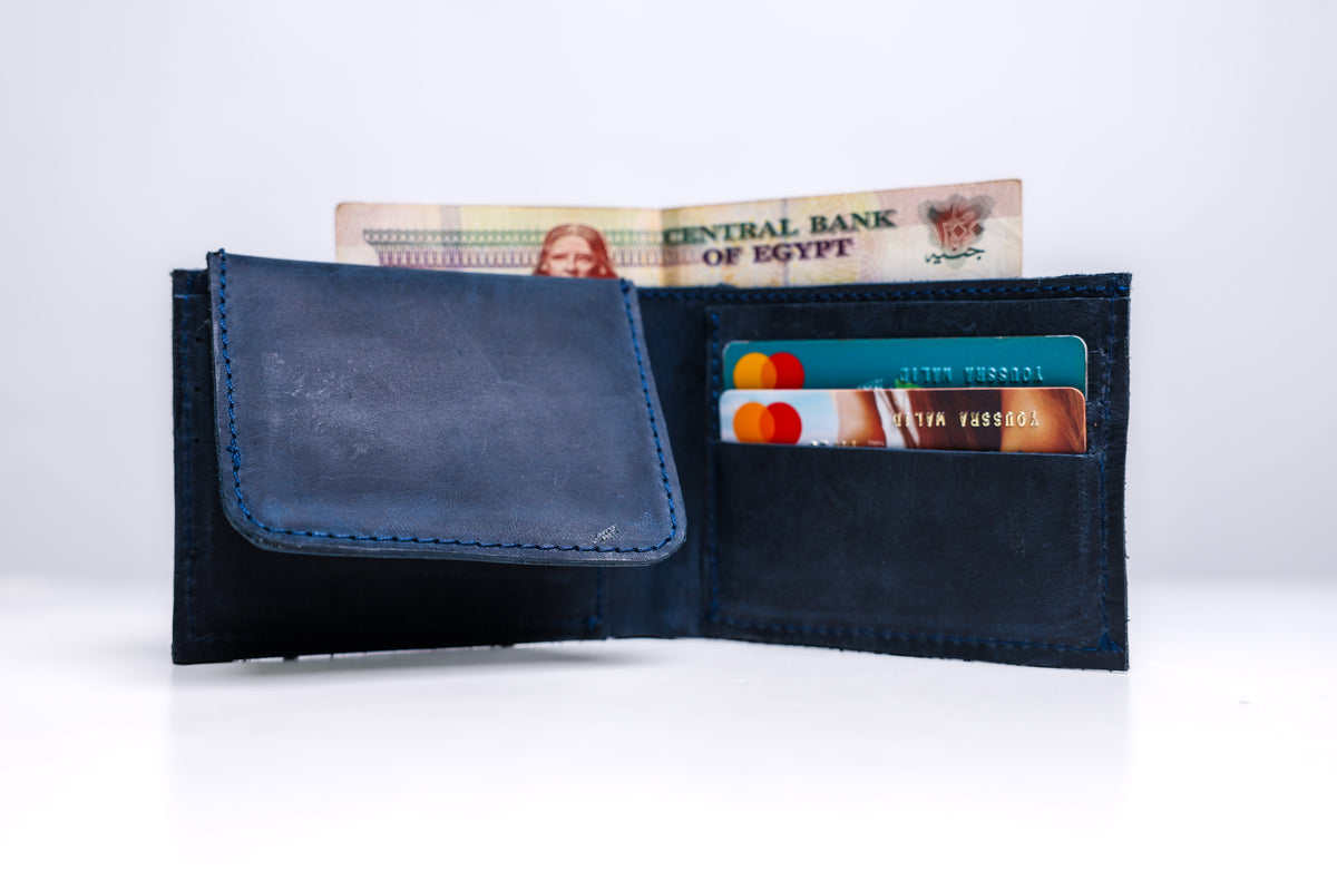 Indigo Genuine Leather Wallet