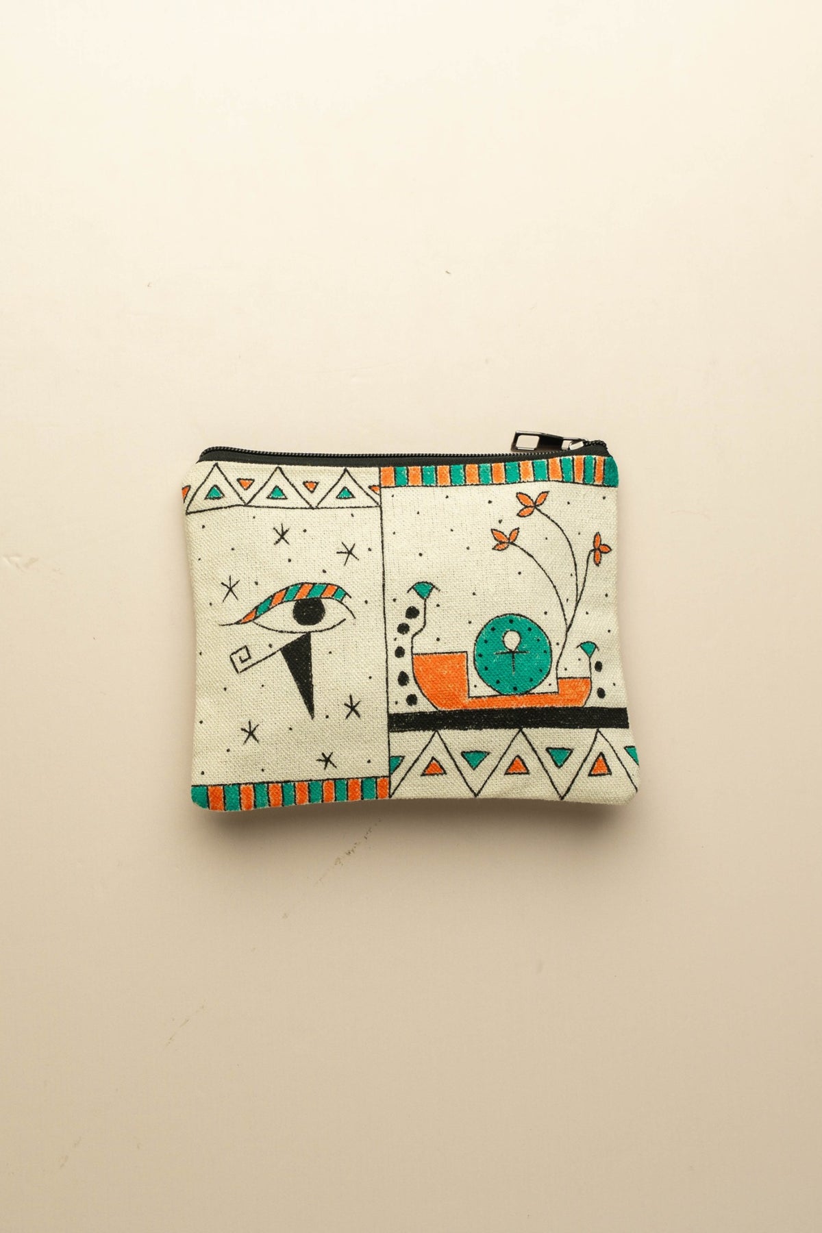 Handpainted Pouch"Ancient Egypt"