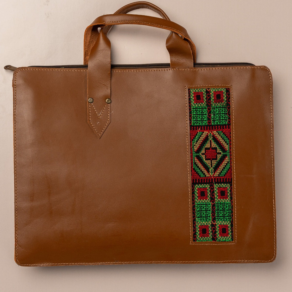 Genuine Leather Laptop Bag-Sands of Time