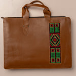 Genuine Leather Laptop Bag-Sands of Time