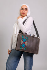 Andalusian Gray Genuine Leather Bag