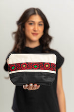 Red Tapestry Pouch