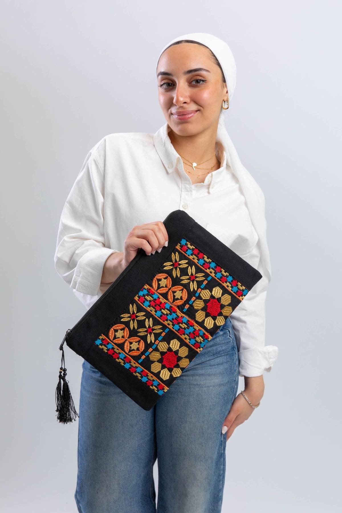 Desert Weave Clutch
