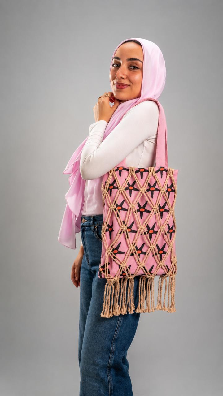 North Star Tote-Rose
