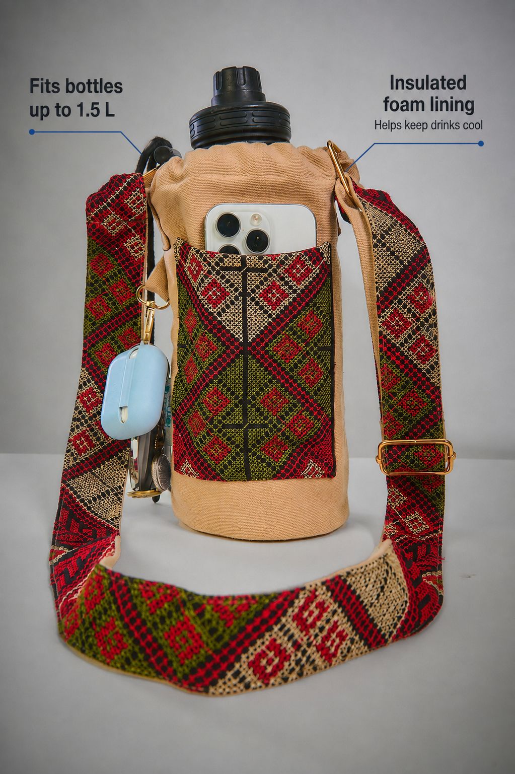 Biege Cool Keeper – Bottle Holder