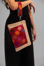 Woven Light Clutch