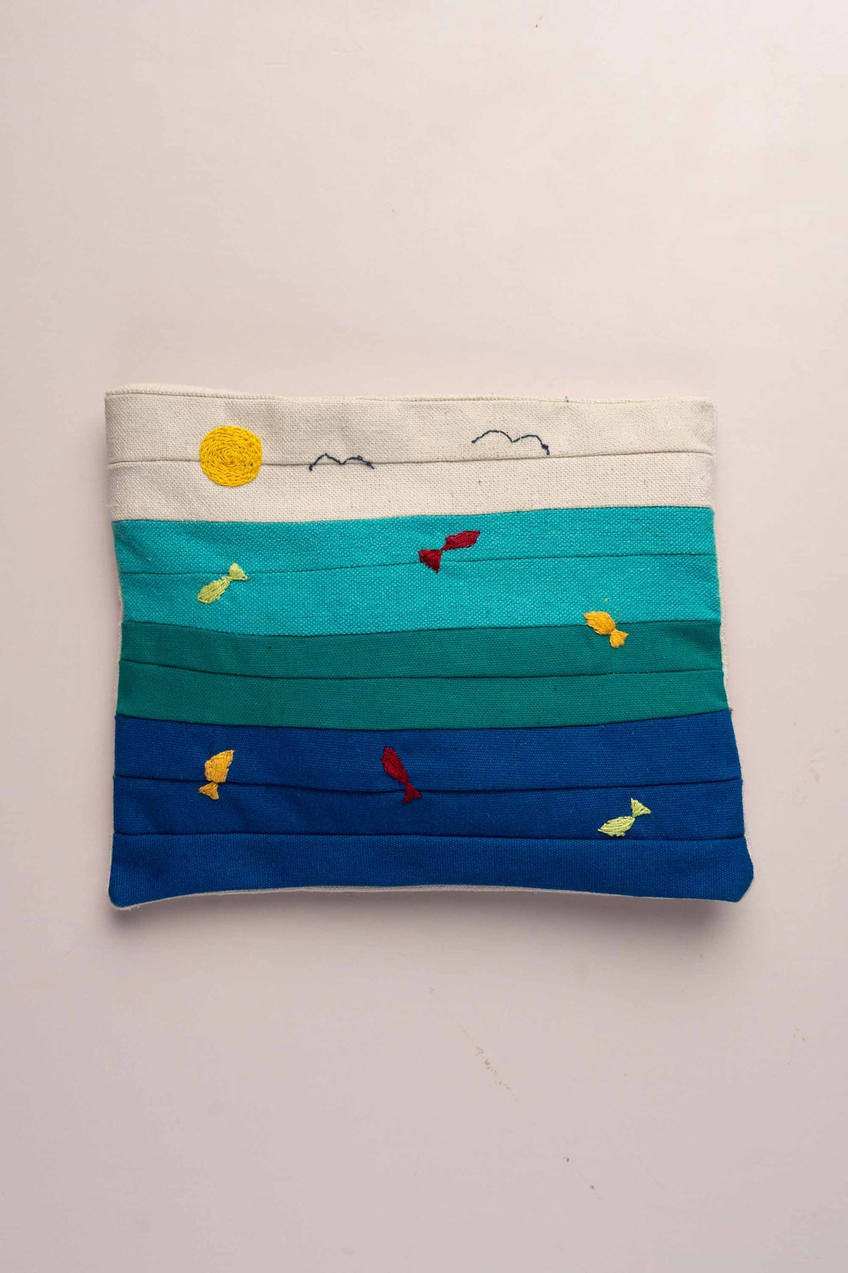 Sea Sketch Clutch
