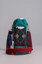 Teal Bottle Holder