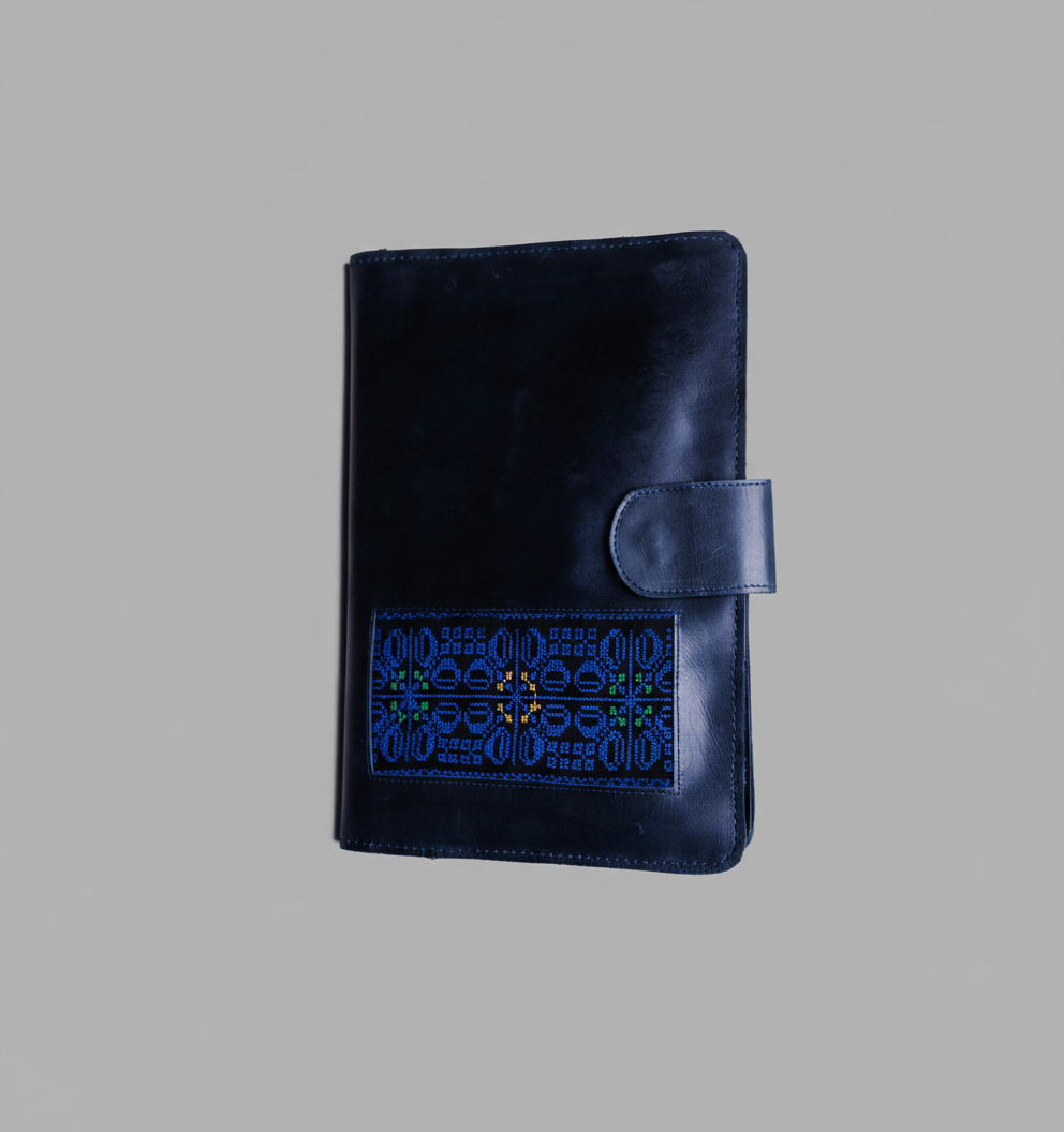 Indigo Genuine Leather Organizer