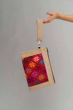 Woven Light Clutch