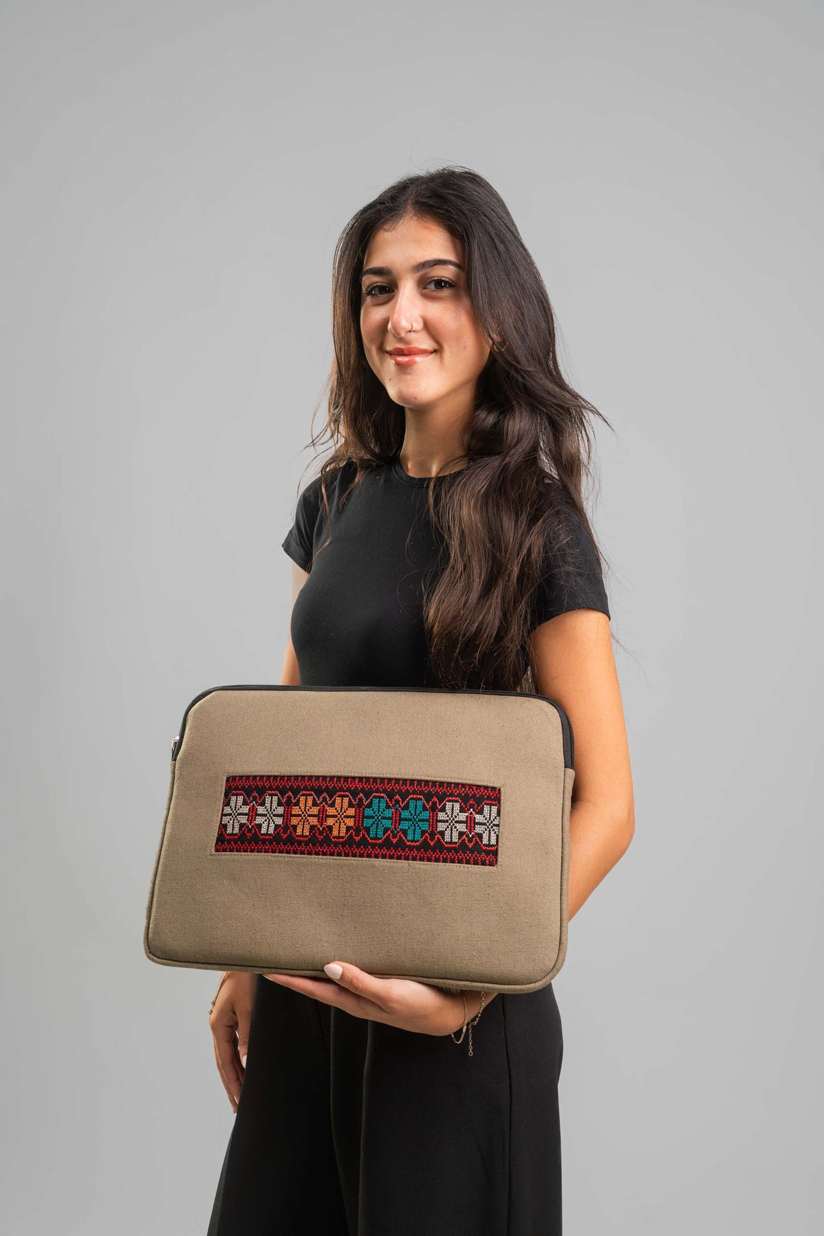 Palm Etamine Laptop Sleeve