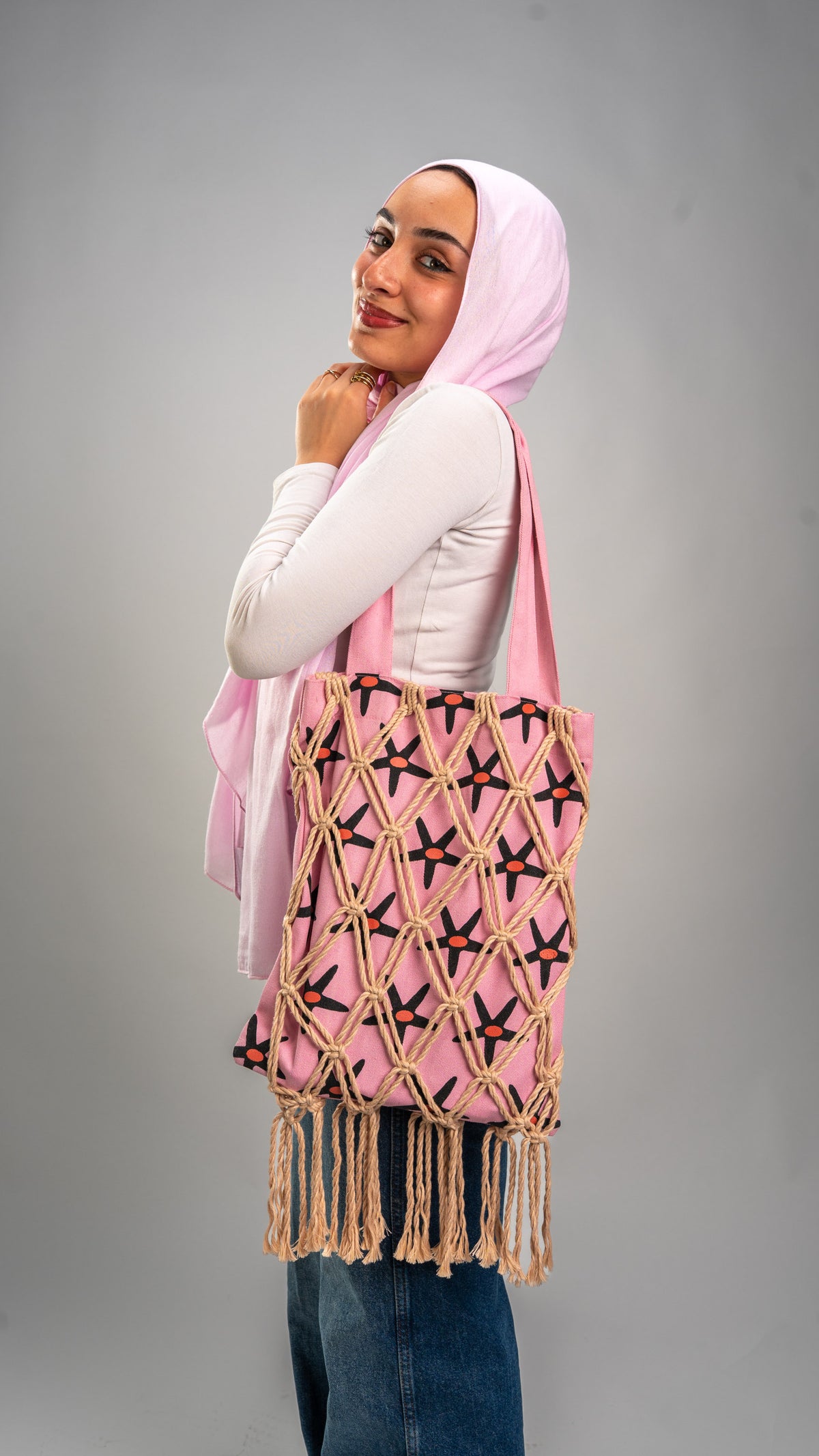 North Star Tote-Rose