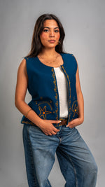 Stargazer Vest-Navy Dark Blue