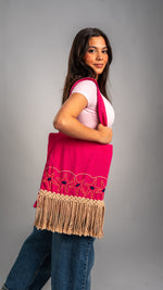 Sundance Tote-Fuchsia