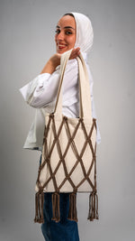 North Star Tote-Off-White