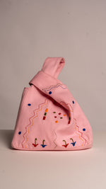 Zomorrod Wrist Bag-Rose