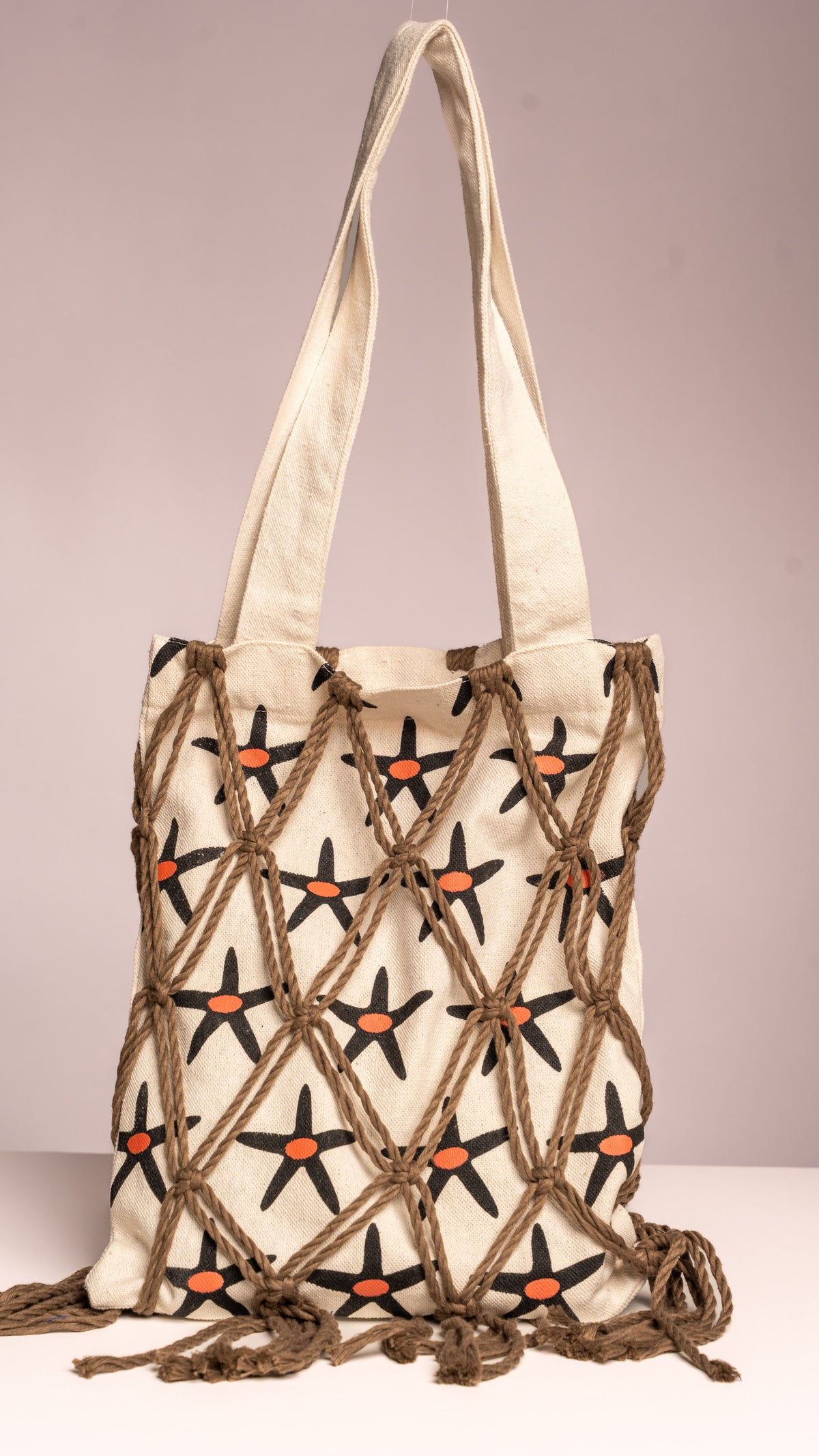 North Star Tote-Off-White