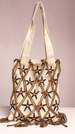 North Star Tote-Off-White