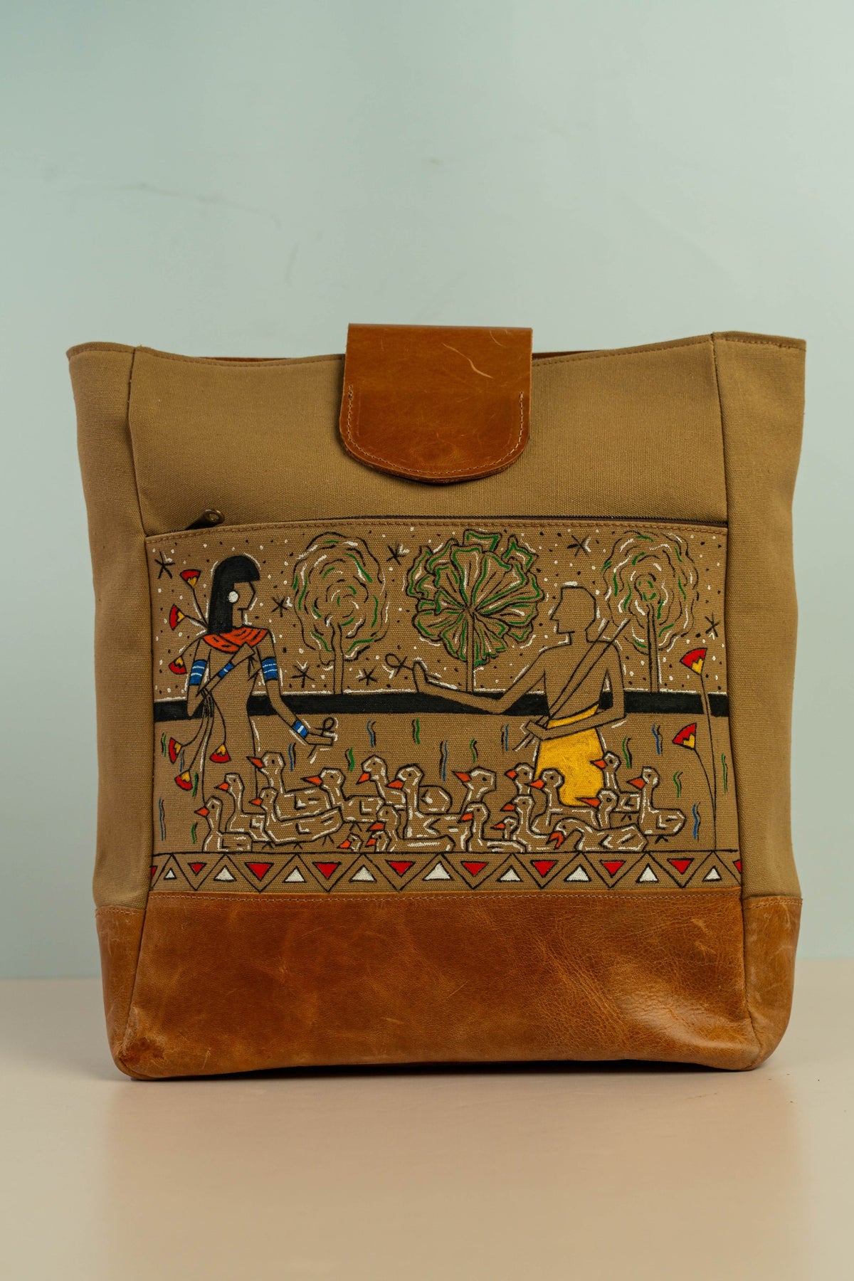 Handpainted Backpack "Tomb of Nebamen"