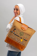 Handpainted Backpack "Tomb of Nebamen"