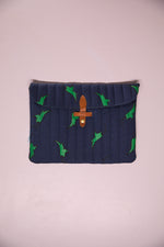 Dark Blue Palmate Sleeve