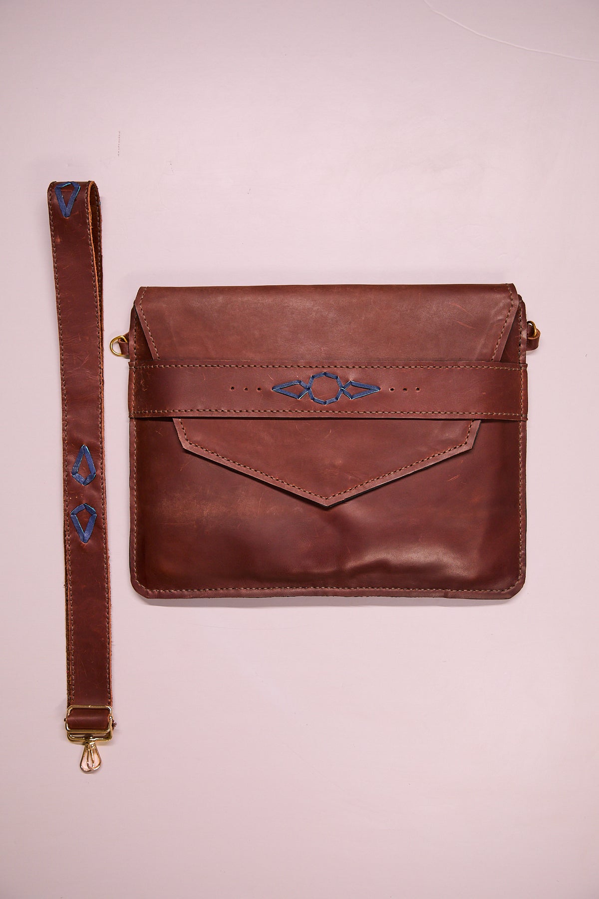 Brown Tulun Leather Bag