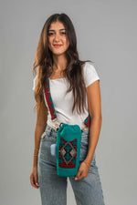 Teal Bottle Holder