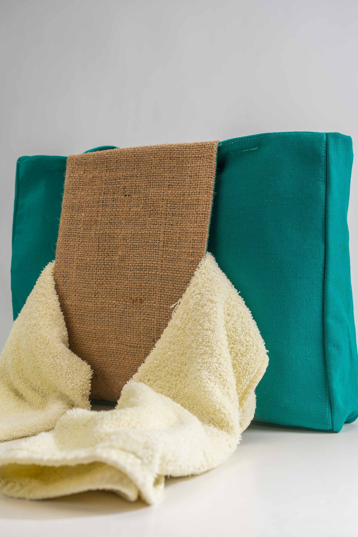 Teal Mirage – Beach Bag