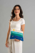 Sea Sketch Clutch