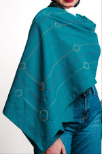 RIWAQ | Green Zellij Scarf