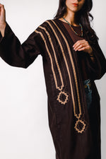 RIWAQ | Brown A’mida Kimono