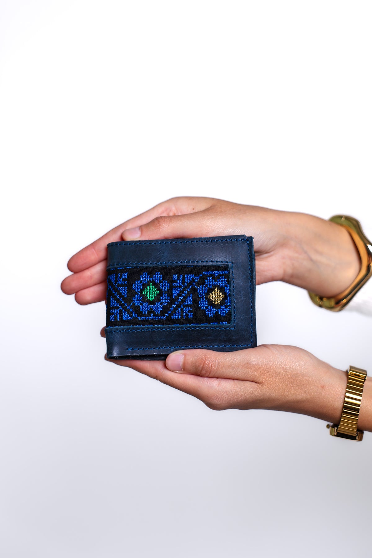 Indigo Genuine Leather Wallet