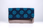 Azure Blossom Pouch