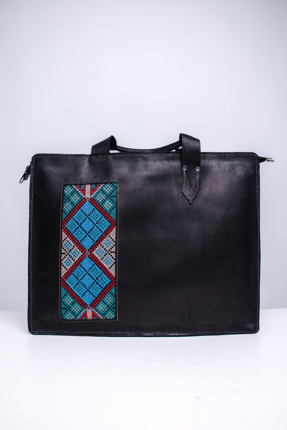 Andalusian Gray Genuine Leather Bag