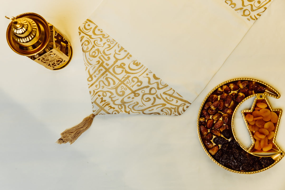 Calligraphy Table Runner